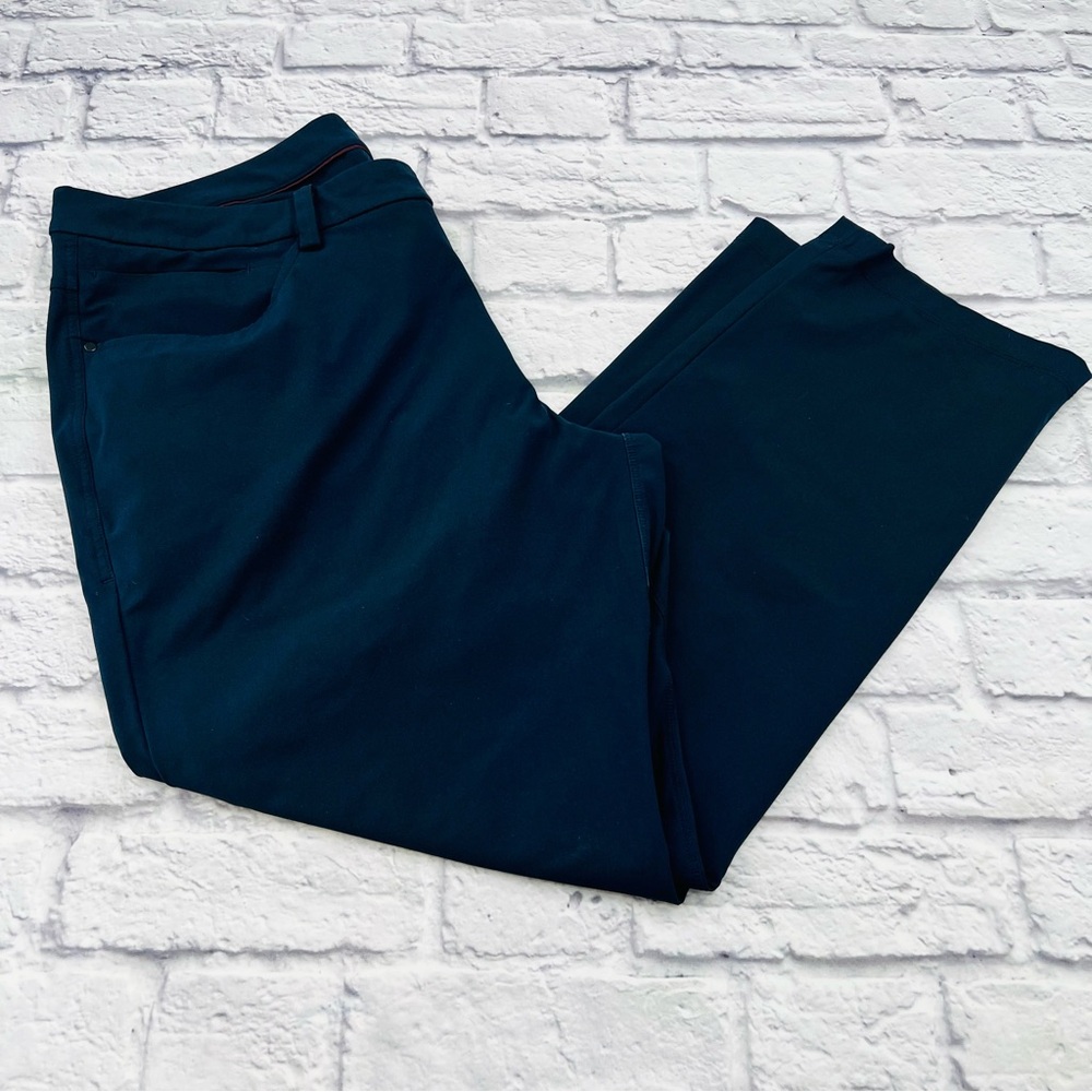 lululemon Men's Chino Pants Size 38 Dark Blue Business Casual 29" Inseam